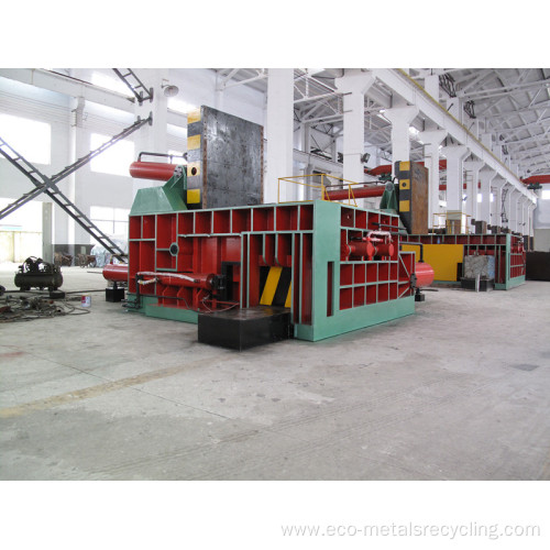 Aluminum Turnings Steel Shavings Recycling Baling Press